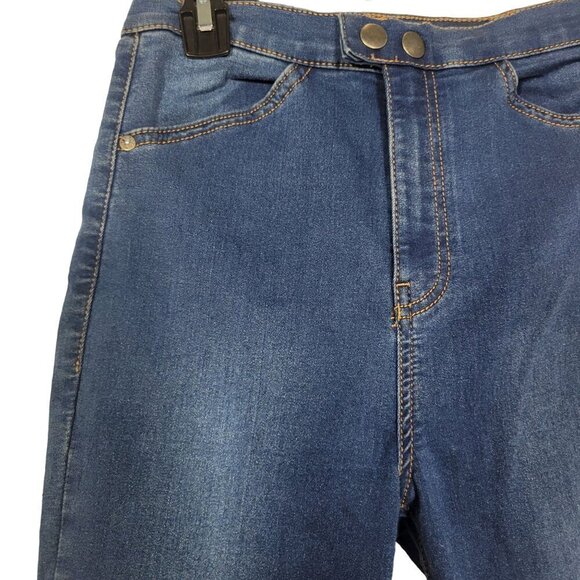 We The Free High Rise Dark Wash Stretch Skinny, Jegging Jeans Size 29 - Picture 2 of 11